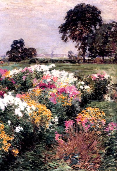 A Display of Flowers by Willard Leroy Metcalf